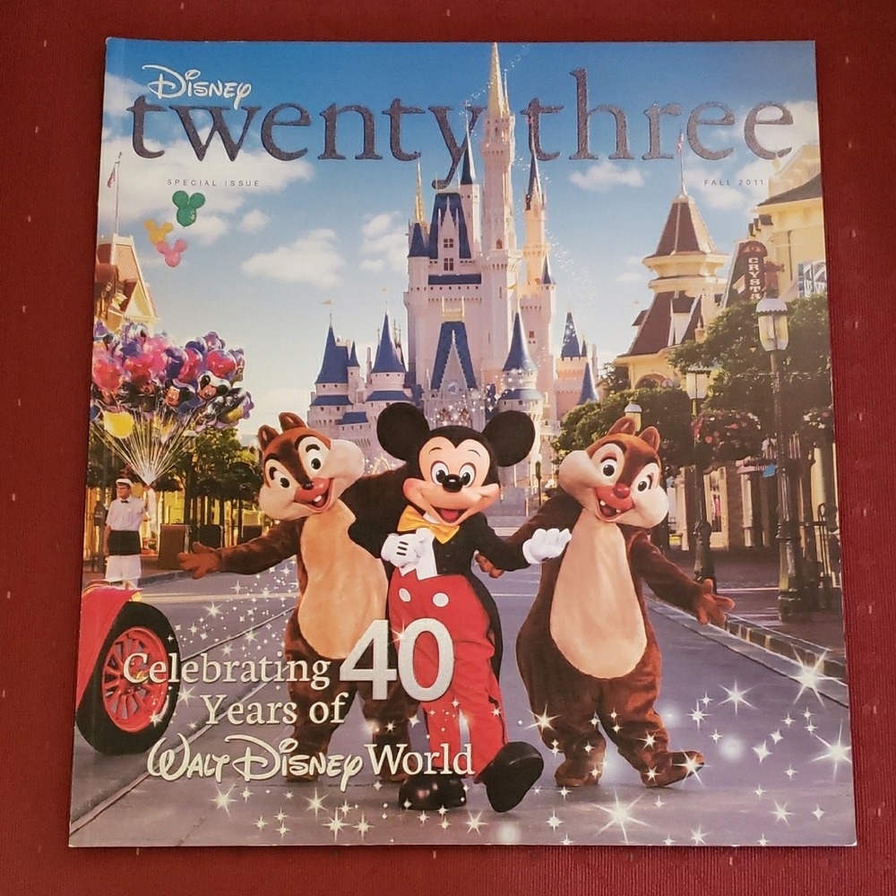 Disney Twenty-Three Magazine with Mickey and Friends